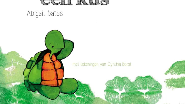 Cover thuisfrontboekje luchtmacht, met de titel: Voor elke dag een kus.