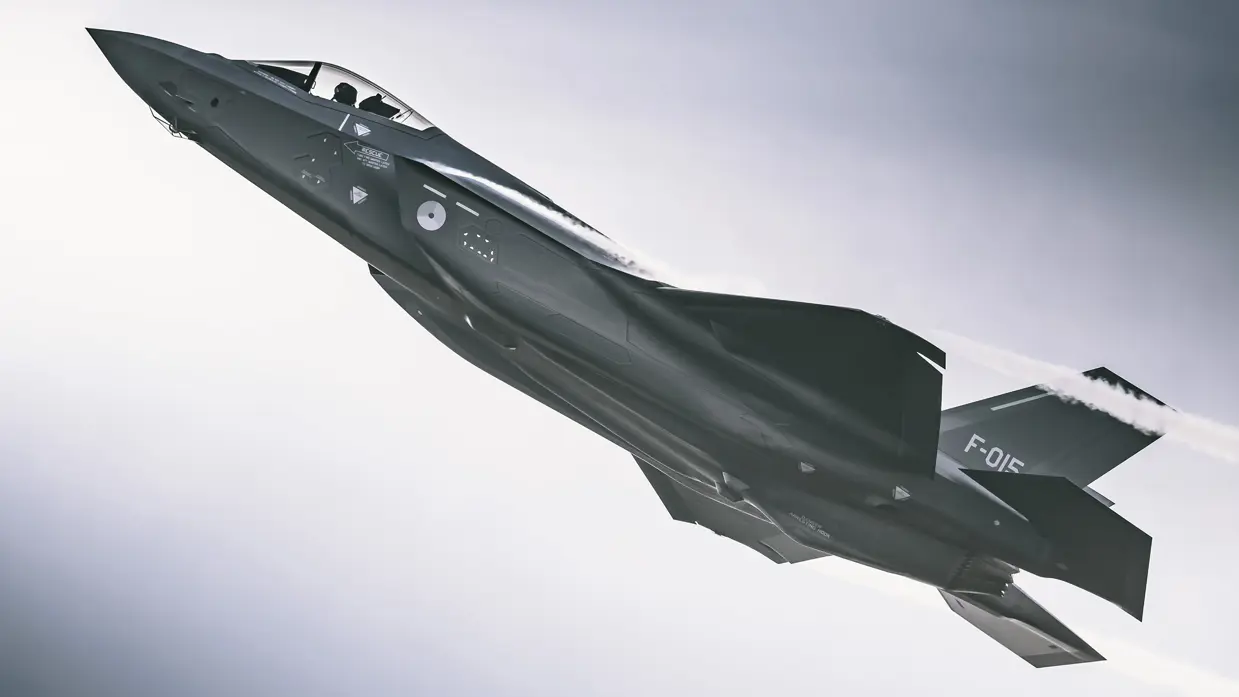 Opstijgende F-35.