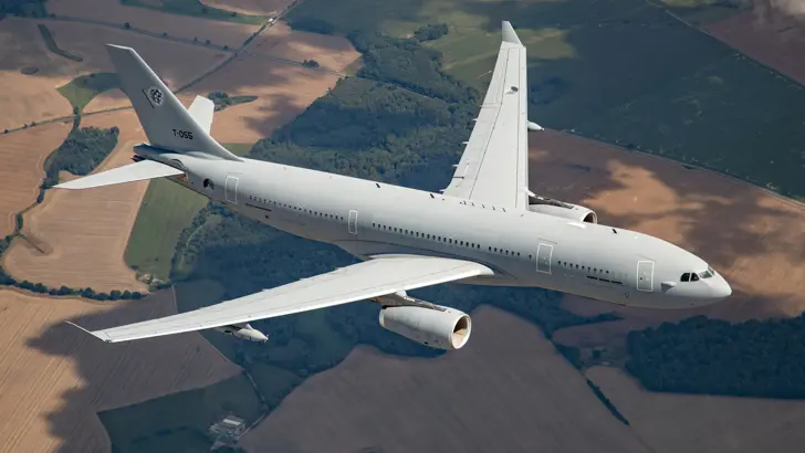 A330-MRTT-toestel met staartnummer T055.