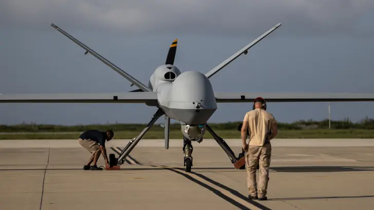 Een MQ-9 Reaper.