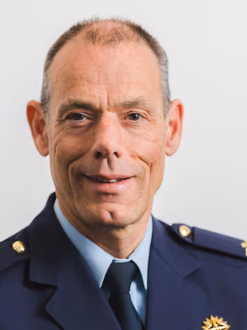 Portret commodore Roelof Foppen.