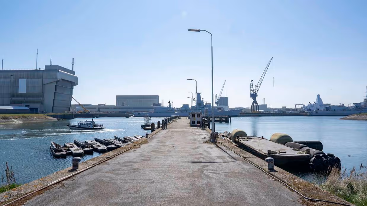 Een foto van de Berghaven anno 2025. 