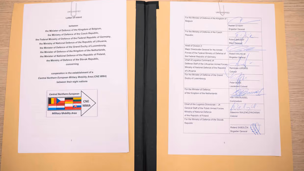 De overeenkomst op papier