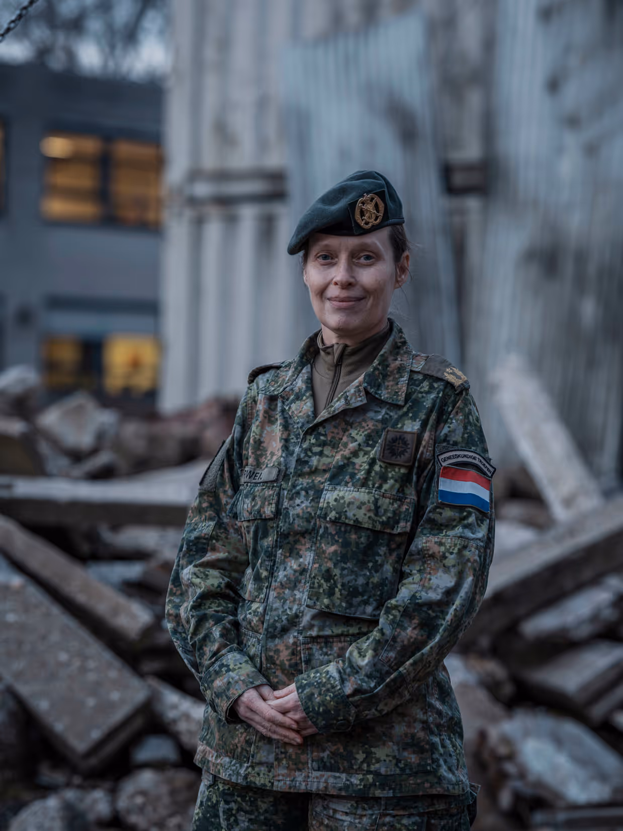 Portret brigadegeneraal Diana Verweij