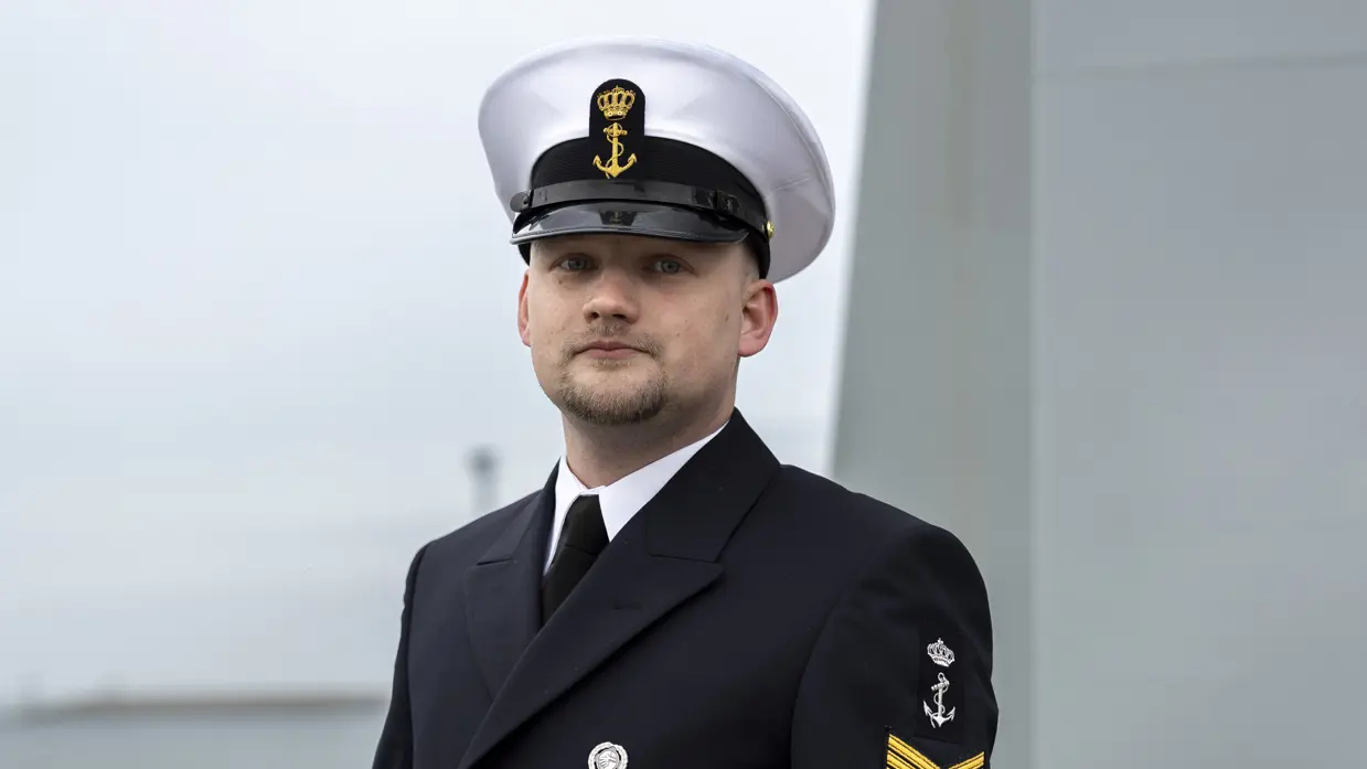 Portretfoto van sergeant LDGD Lars.