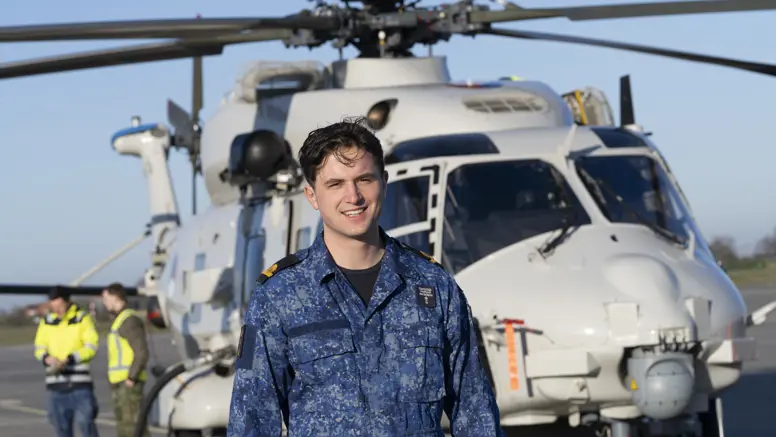 LTZ 3 Teun staat voor een NH90.