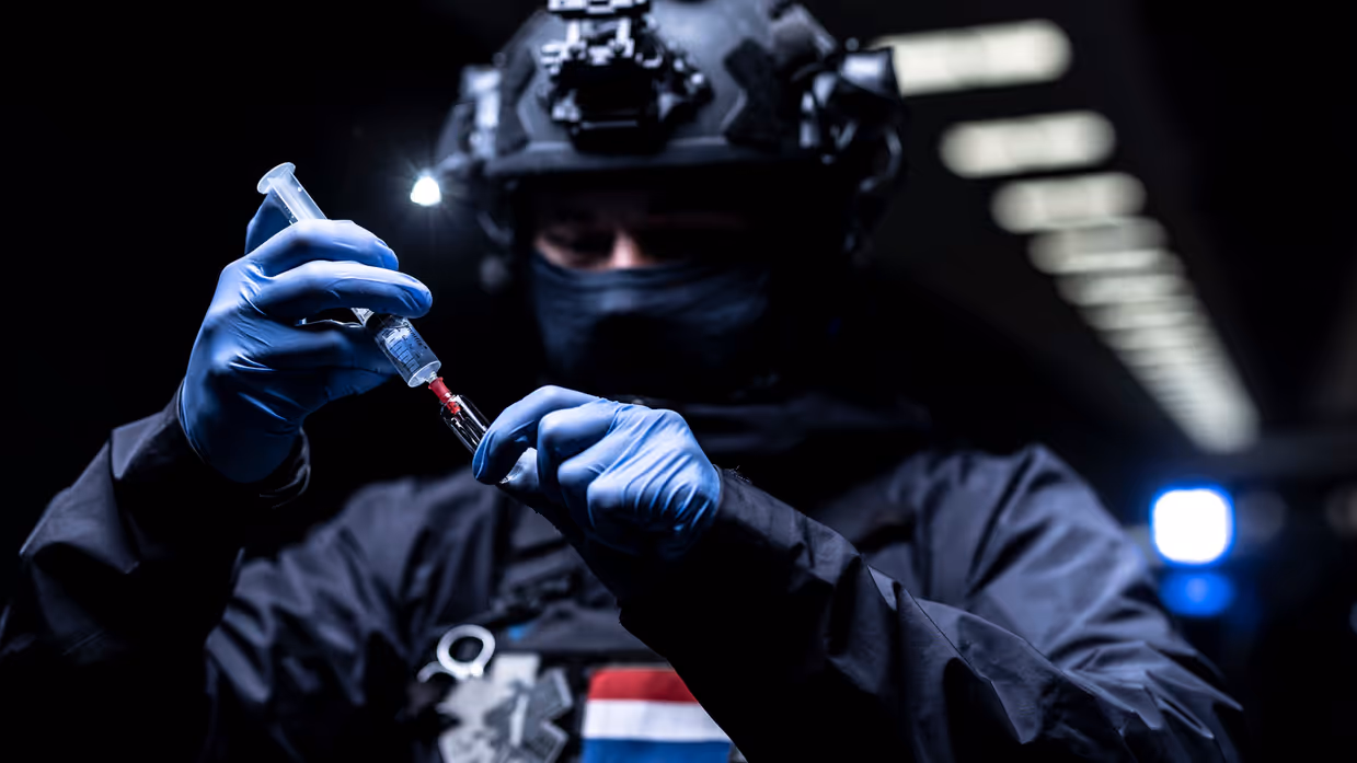 BSB-operator met medische specialisatie tijdens een oefenscenario.