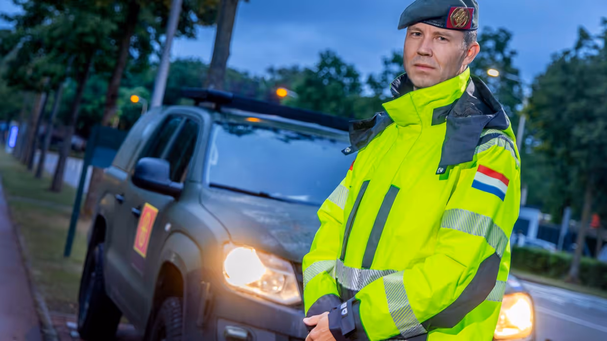 Kapitein Martijn van Dongen: “De voorbereiding op deze verplaatsing begon ruim een jaar geleden.”