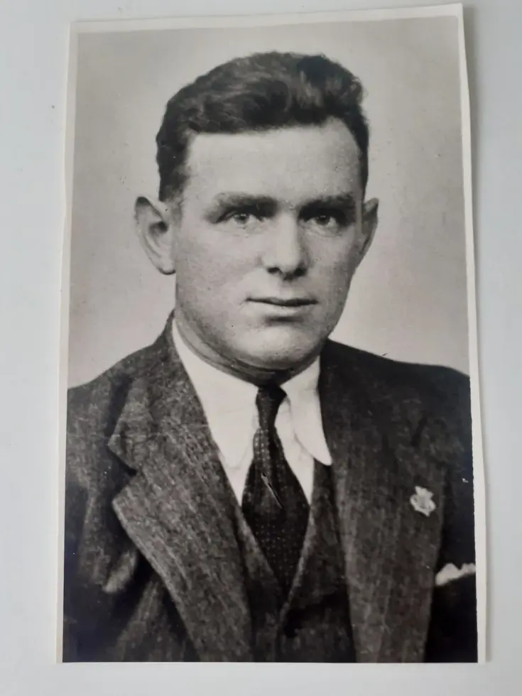 Zwart-wit foto van Dirk Dijkhuizen.