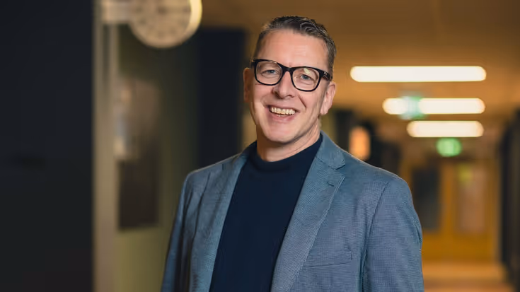 Portretfoto van projectleider Michel.