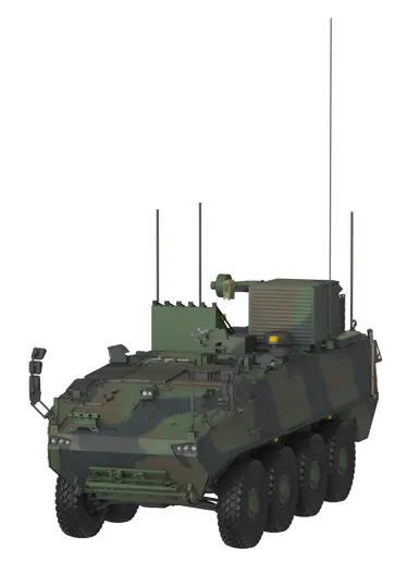 Twee impressies van het nieuwe EOV-systeem. Hier zonder de uitgeklapte antenne.