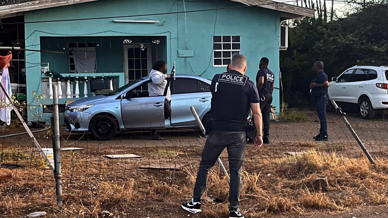 Actie van de DGC op Curaçao. 