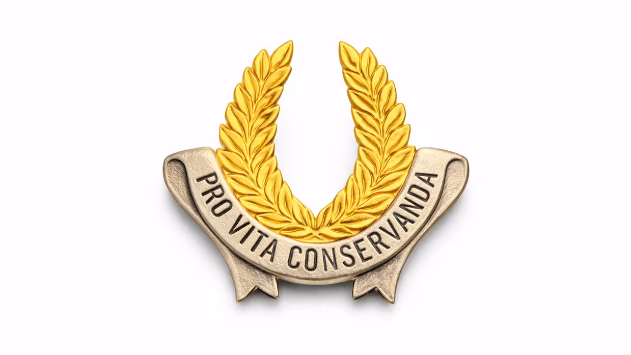 een afbeelding van het nieuwe draaginsigne Levensreddend Handelen.