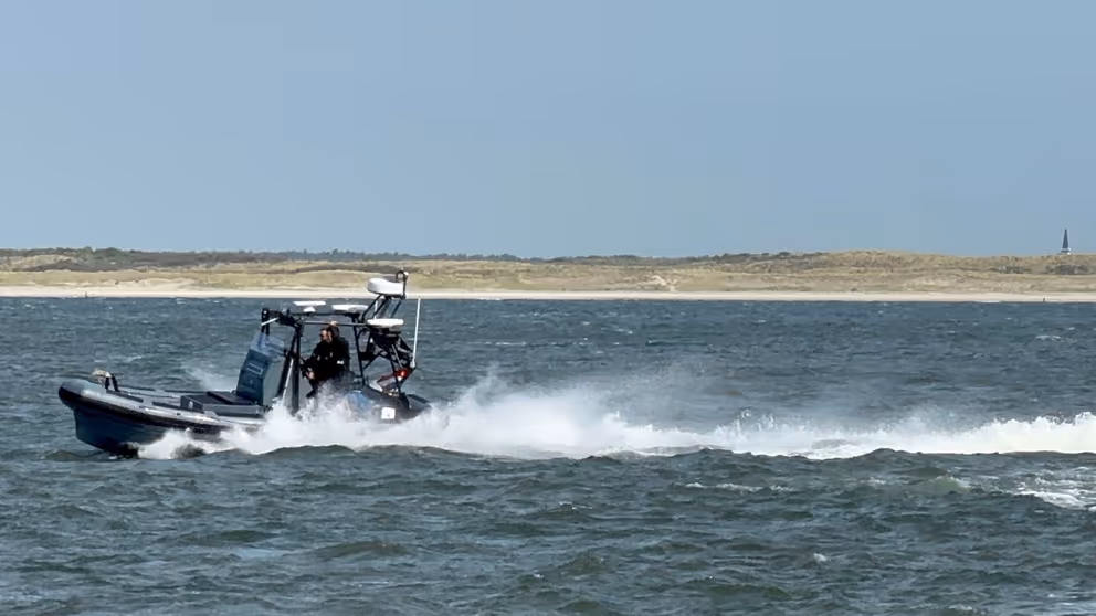 Een varende Alunaut.