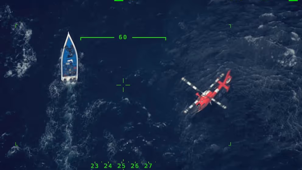 2 boten van bovenaf gezien.