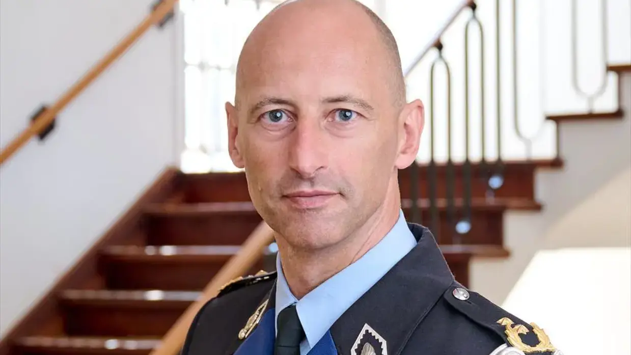 Portretfoto van generaal-majoor Costongs