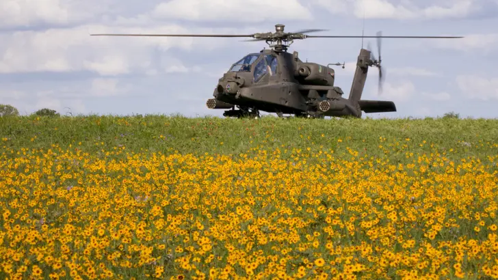 Apache-gevechtshelikopter.