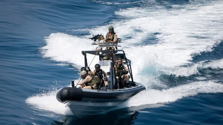 Boardingteam Korps Mariniers.