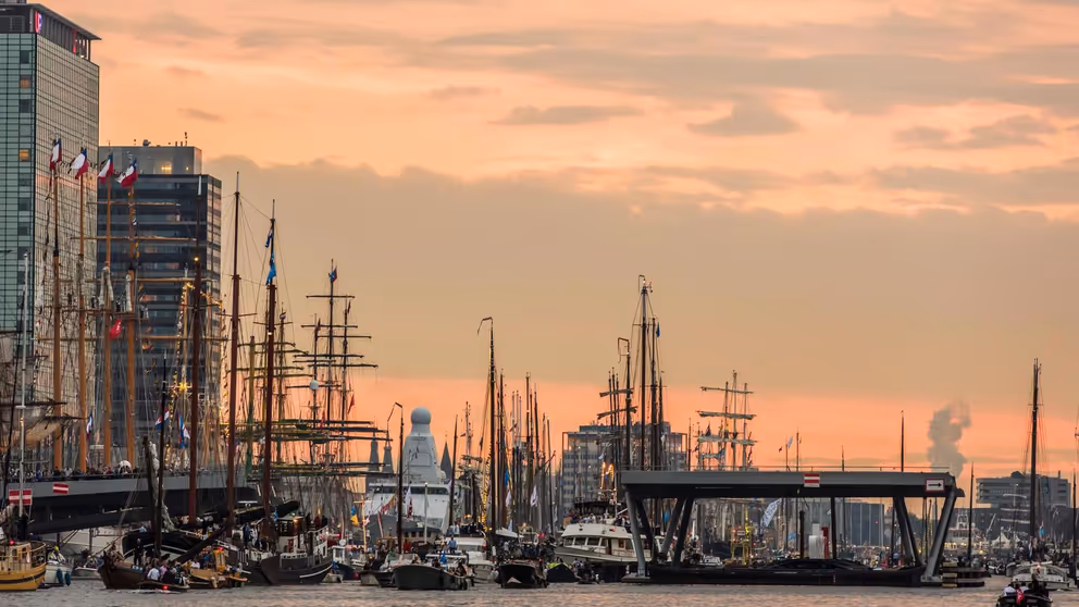 Schepen op het water.