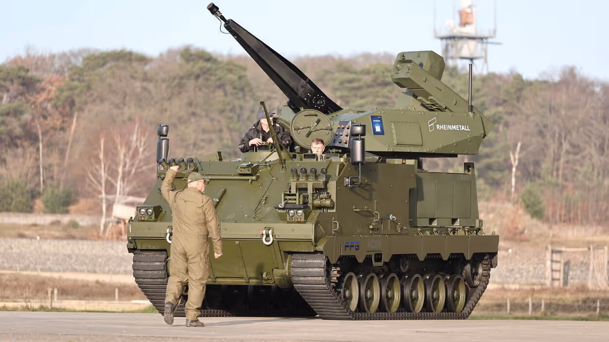 Mobiel luchtafweersysteem Sky Ranger