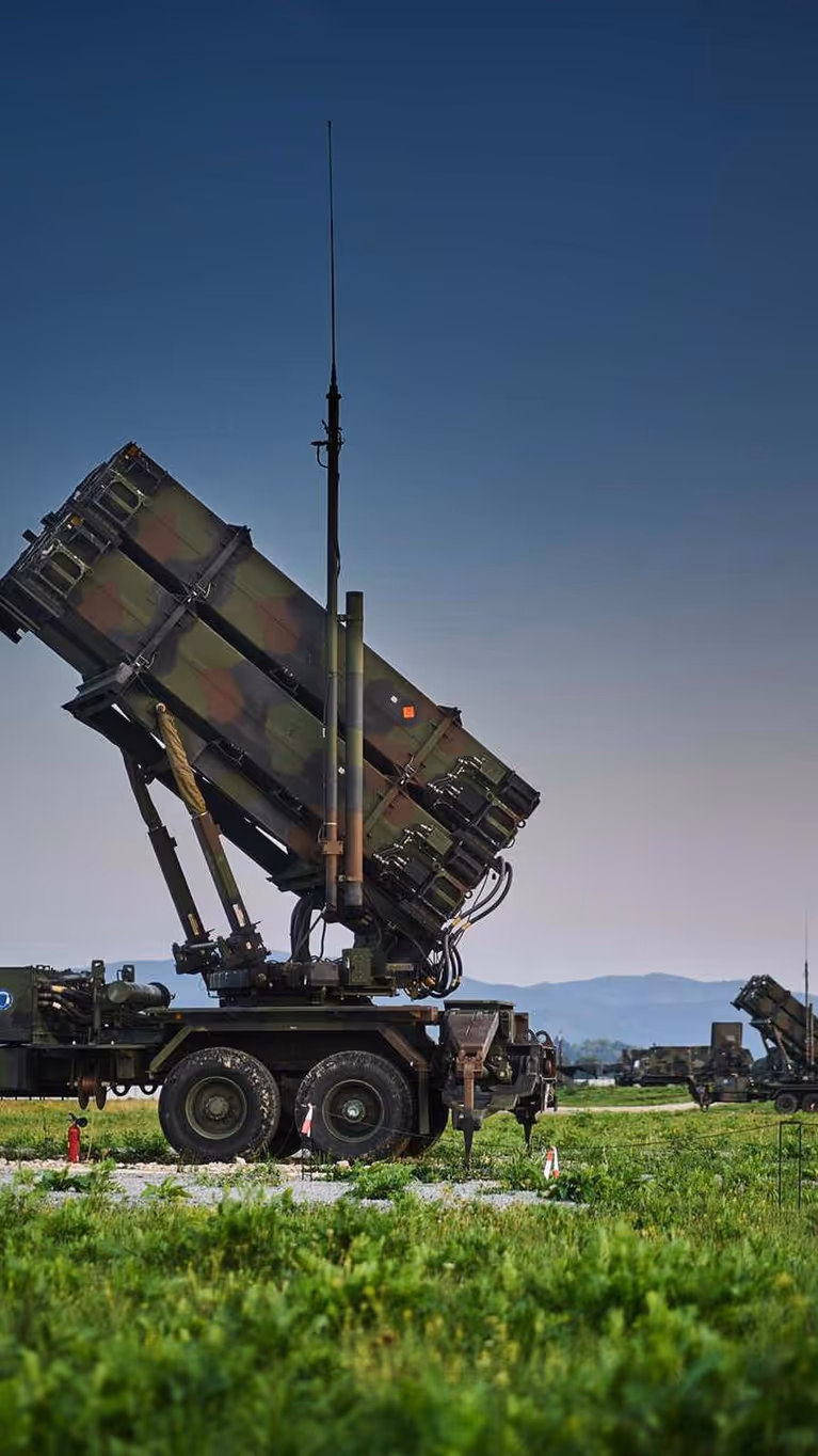 Een Patriot-installatie. 