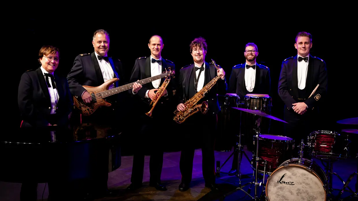 Combo van de Fanfare Bereden Wapens.