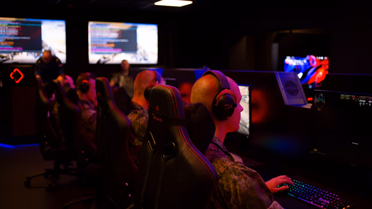 Binnenopname van de game room ENGAGE.