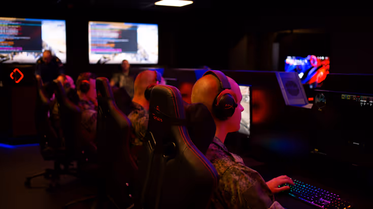 Binnenopname van de game room ENGAGE.