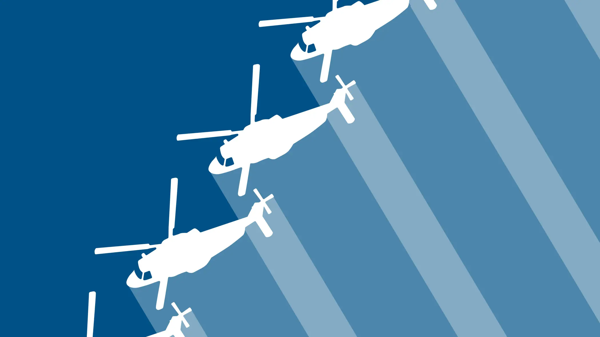 Illustratie van helikopters