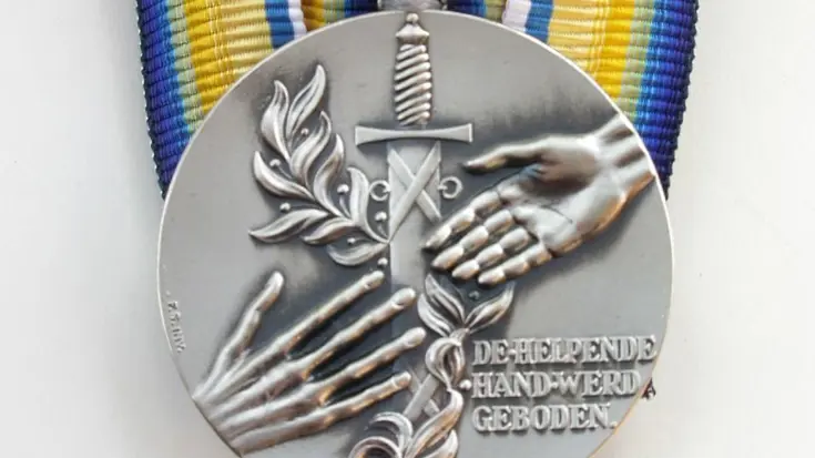 Een medaille.