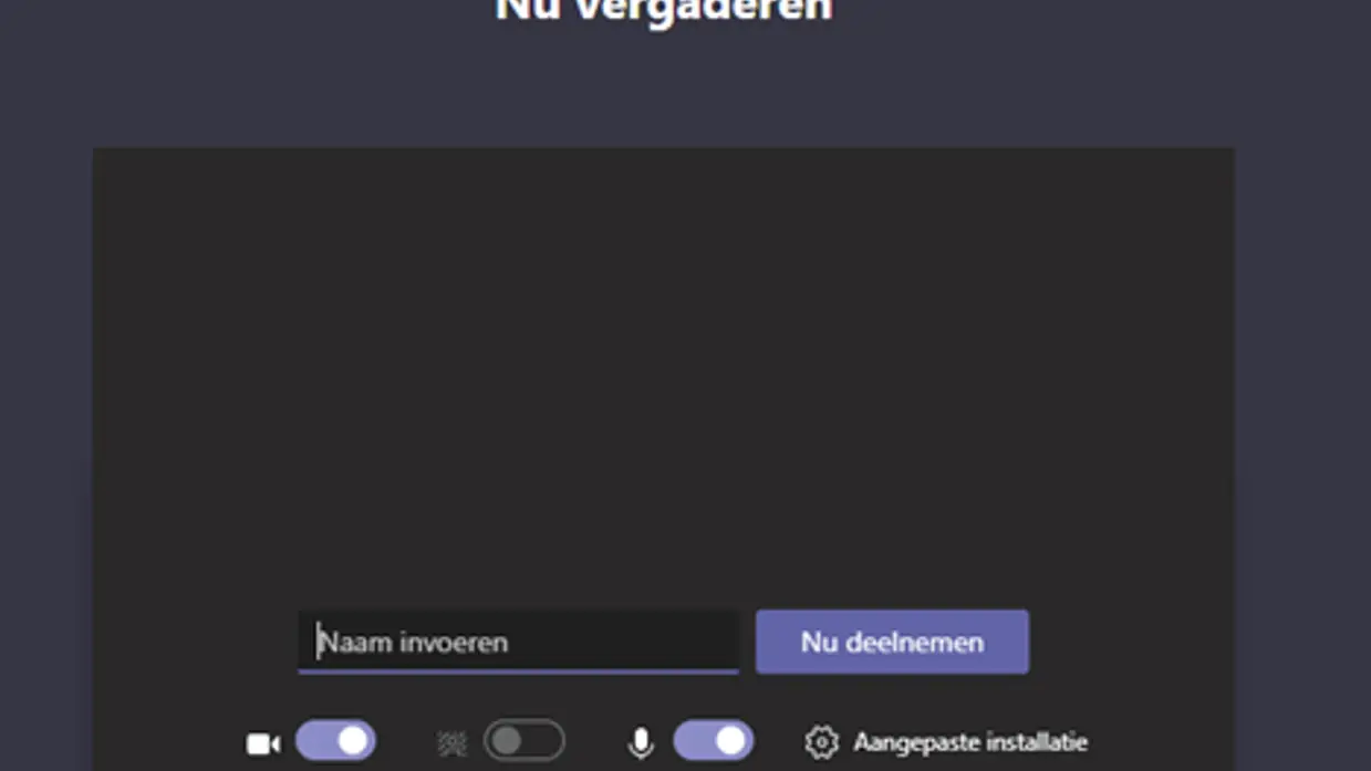 Printscreen van een videoconsult bij het revalidatiecentrum.