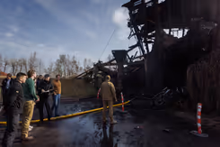 Ravage in Oekraïne.