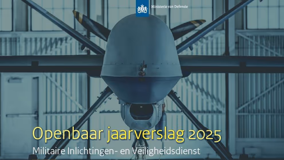 De kaft van het jaarverslag.