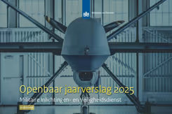 De kaft van het jaarverslag.