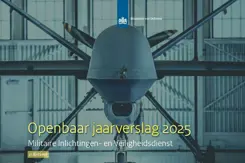 De kaft van het jaarverslag.