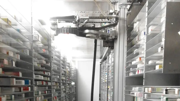 Medicijnen in een kast.