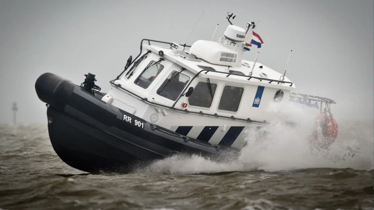 Zijaanzicht van een Frisc.