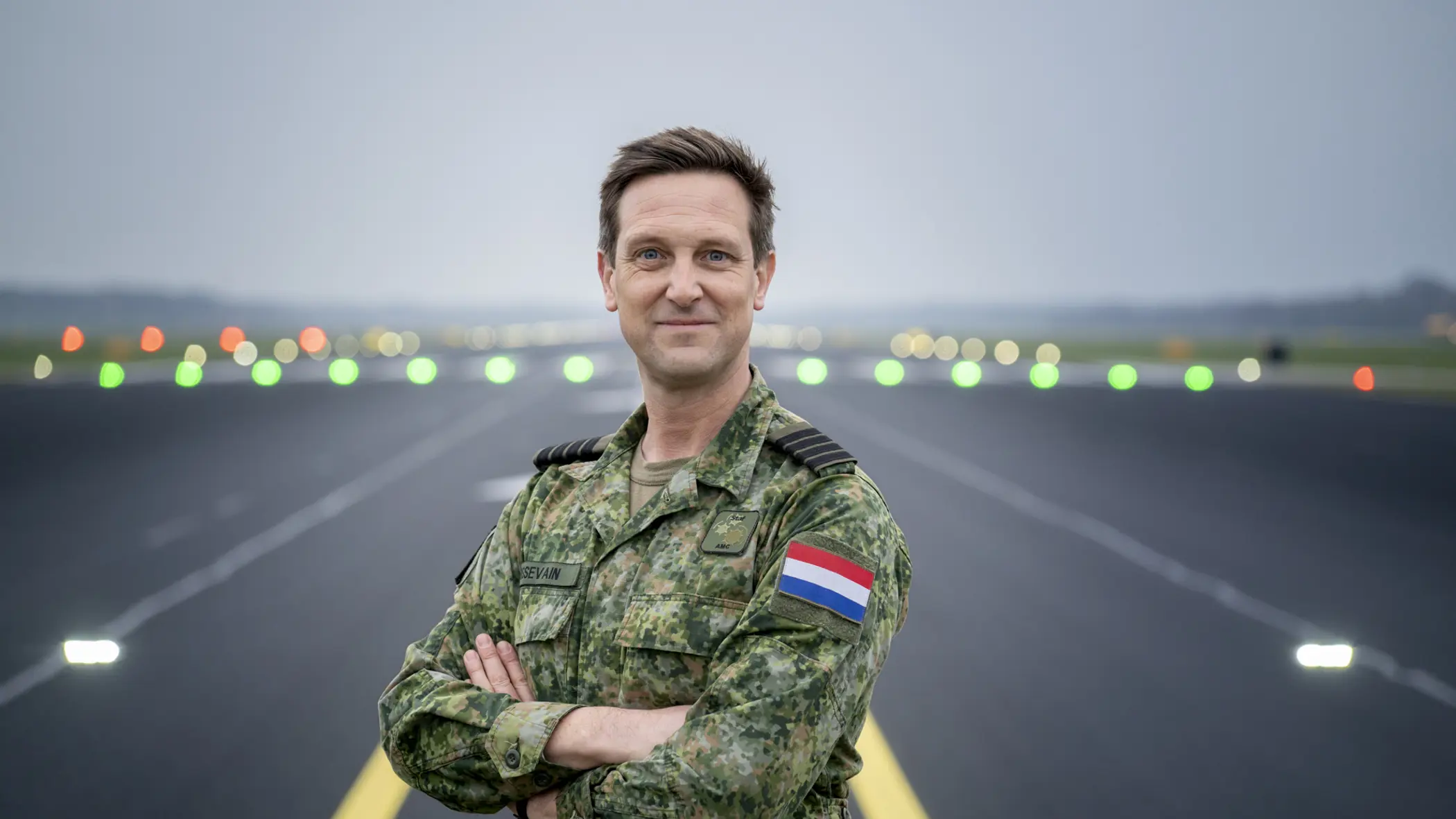 Portret van Kolonel Daan Boissevain.