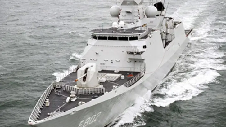 Luchtverdedigings- en commandofregatten Zr.Ms. De Zeven Provinciën.