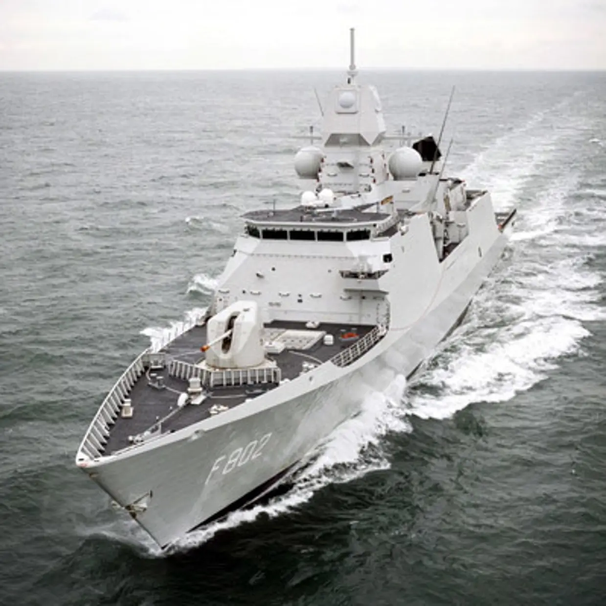 Luchtverdedigings- en commandofregatten Zr.Ms. De Zeven Provinciën.