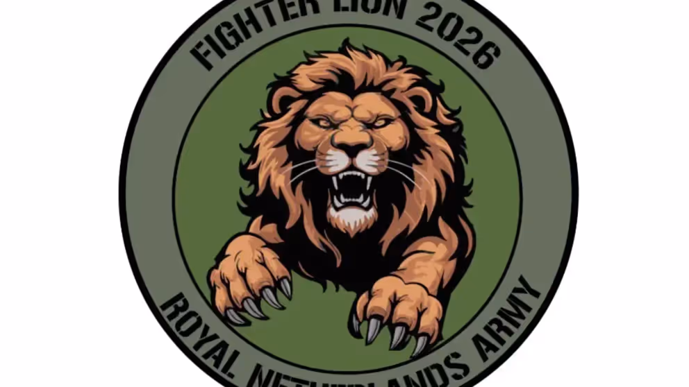 Het logo van Fighter Lion.