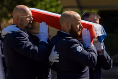 Militaire herbegrafenis.