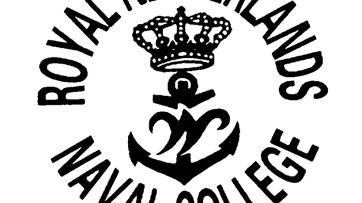 Logo Adelborsten. Tekst: Royal Netherlands Naval College.