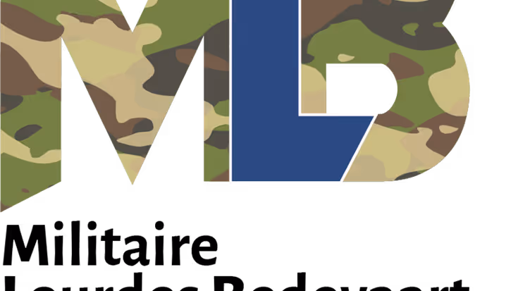 Het logo van de Militaire Bedevaart.