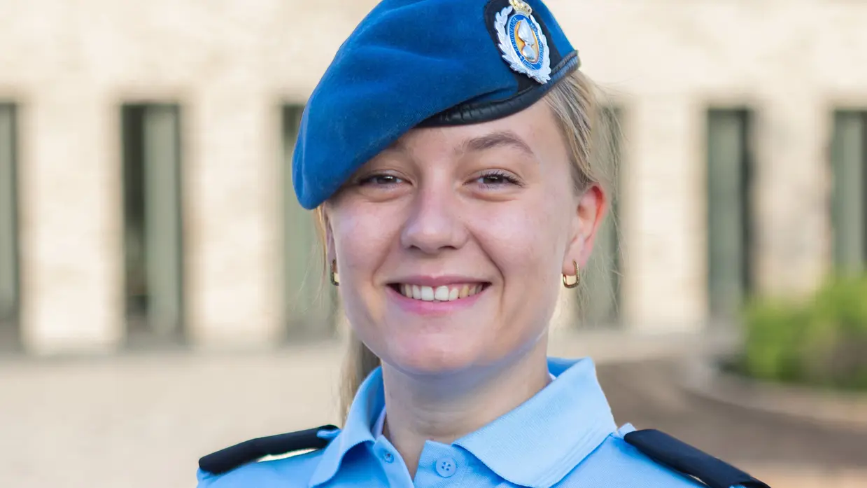 portretfoto van kapitein Michelle.