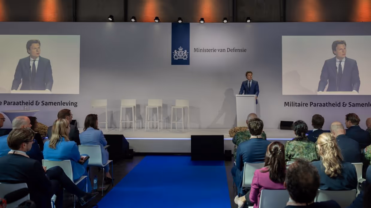 Minister Ruben Brekelmans Aan Het Woord.