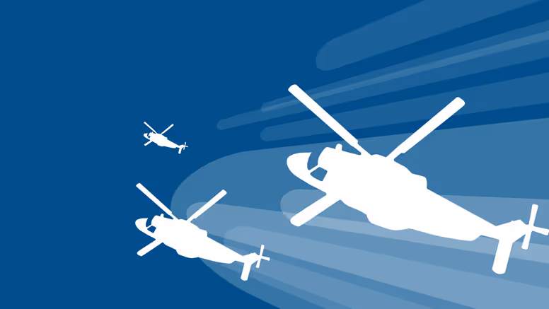 illustratie van een NH-90 helicopter