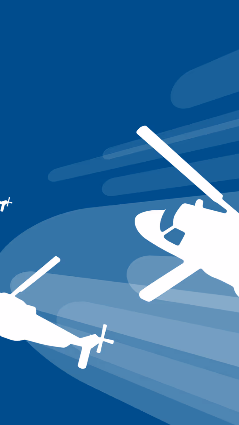 Illustratie van vliegtuigen