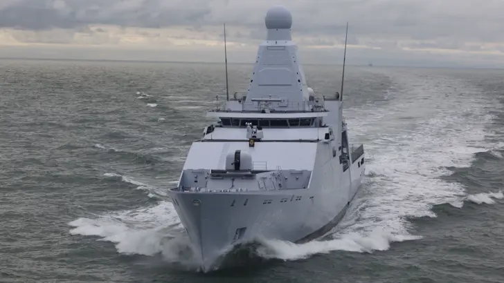 Patrouilleschip Zr.Ms. Holland.