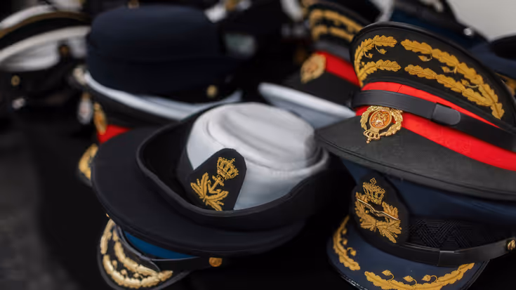 Militaire petten.